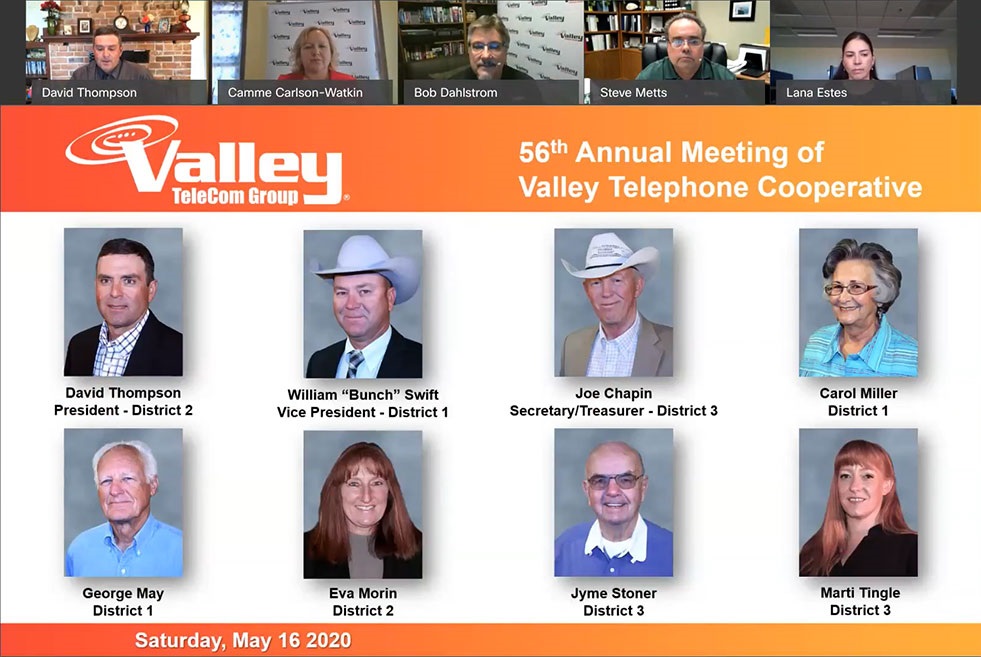 2020 VTC Virtual Annual Meeting